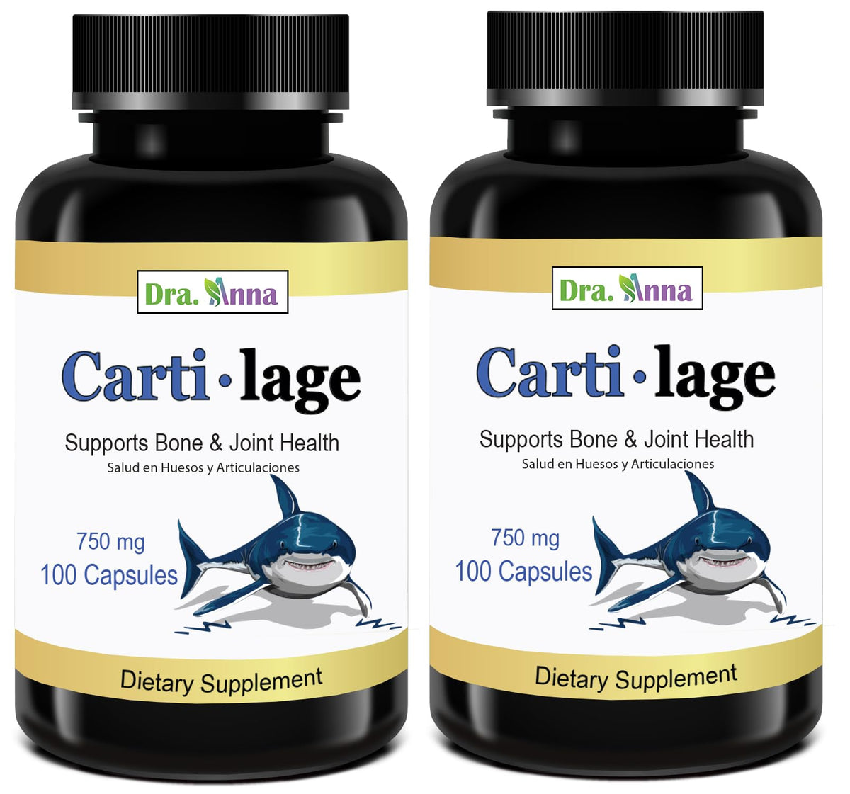 Carti.Lage bottle label with 100 capsules