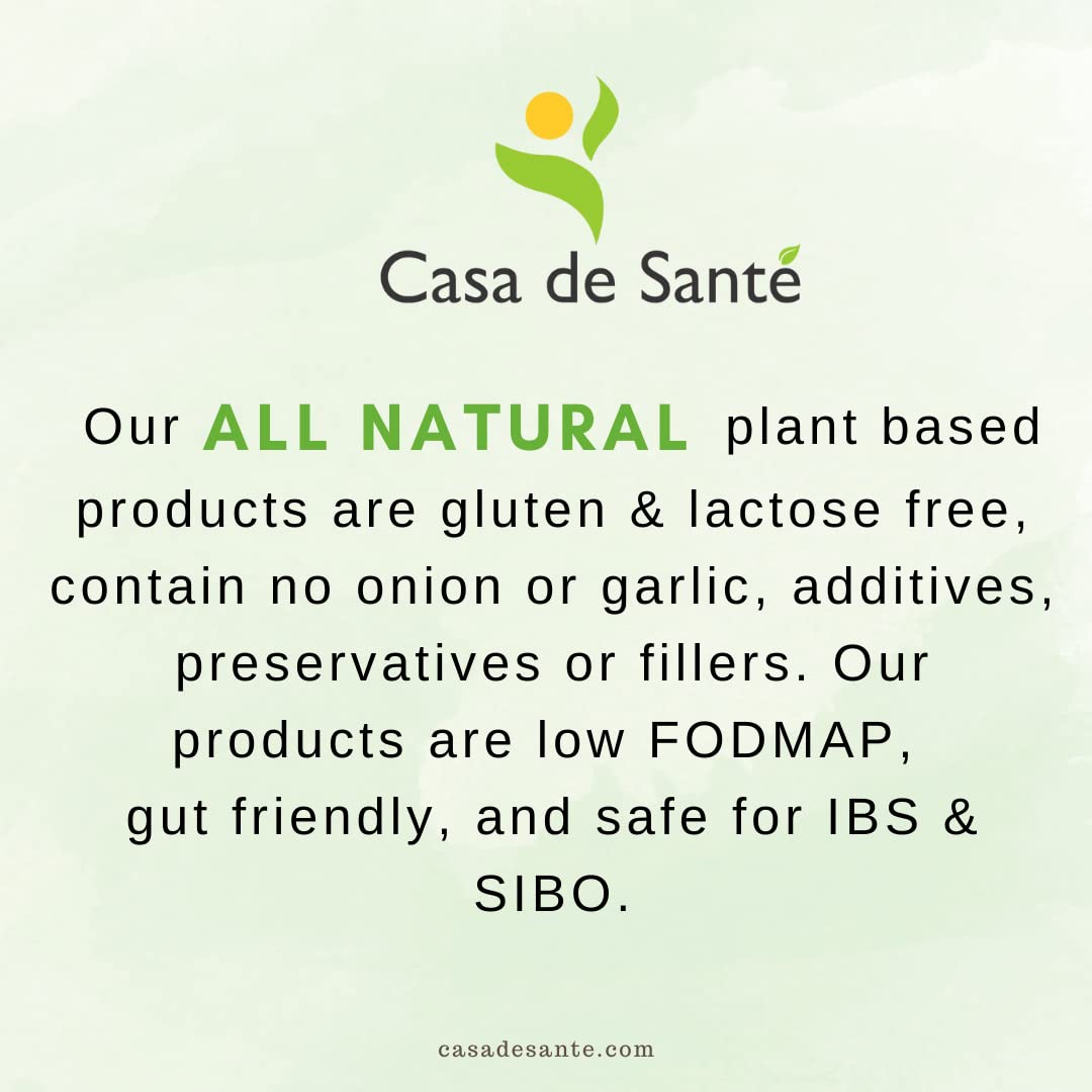 Front view of Casa de Sante packaging for Low FODMAP Collagen Peptides