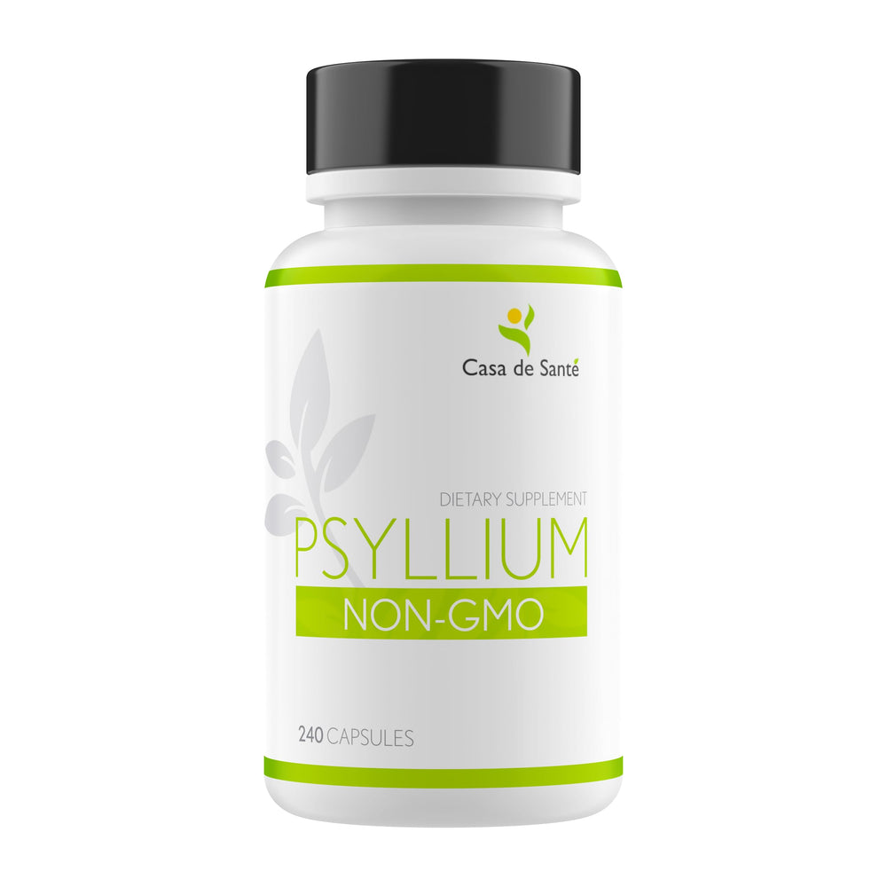 Casa de Sante Psyllium Husk Powder container label