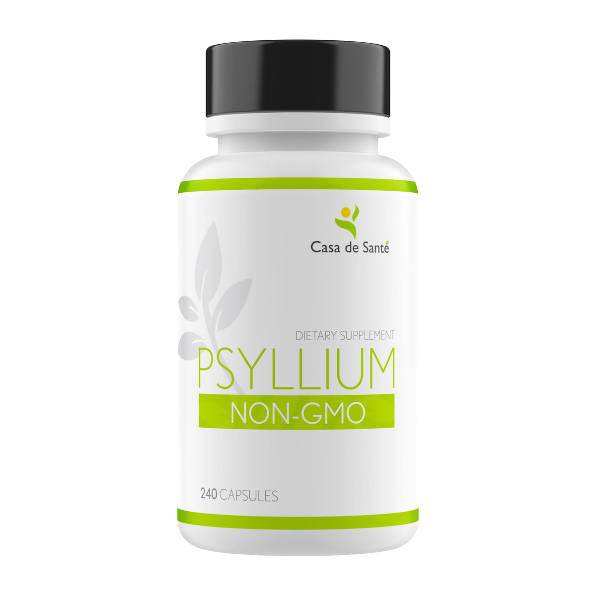 Casa de Sante Psyllium Husk Powder container label