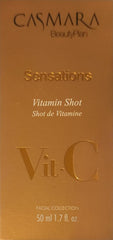 Silky serum texture spread over skin