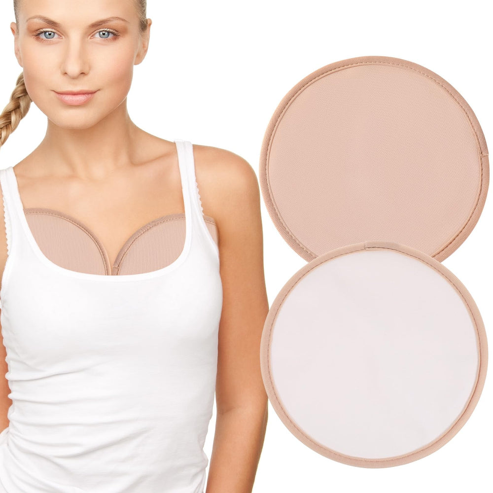 2-pack khaki castor oil breast pack wraps