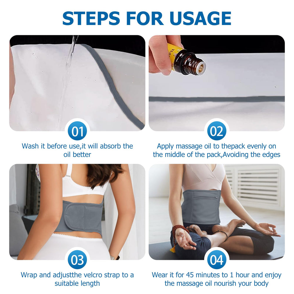 Adjustable elastic strap on the pack