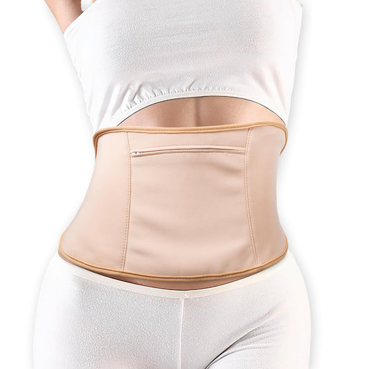 Back pad made of organic cotton blend for castor oil pack