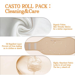 Castor oil pack foot packs