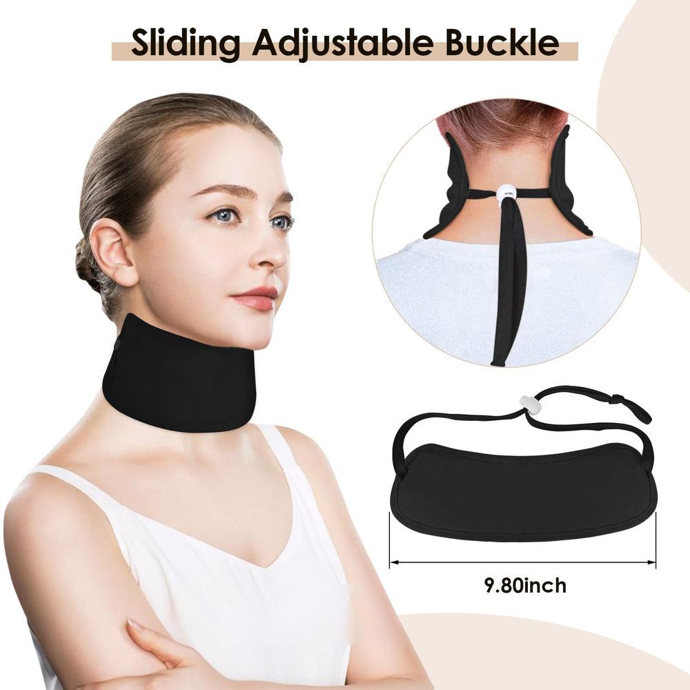 Adjustable elastic strap for secure fit in the castor oil pack kit