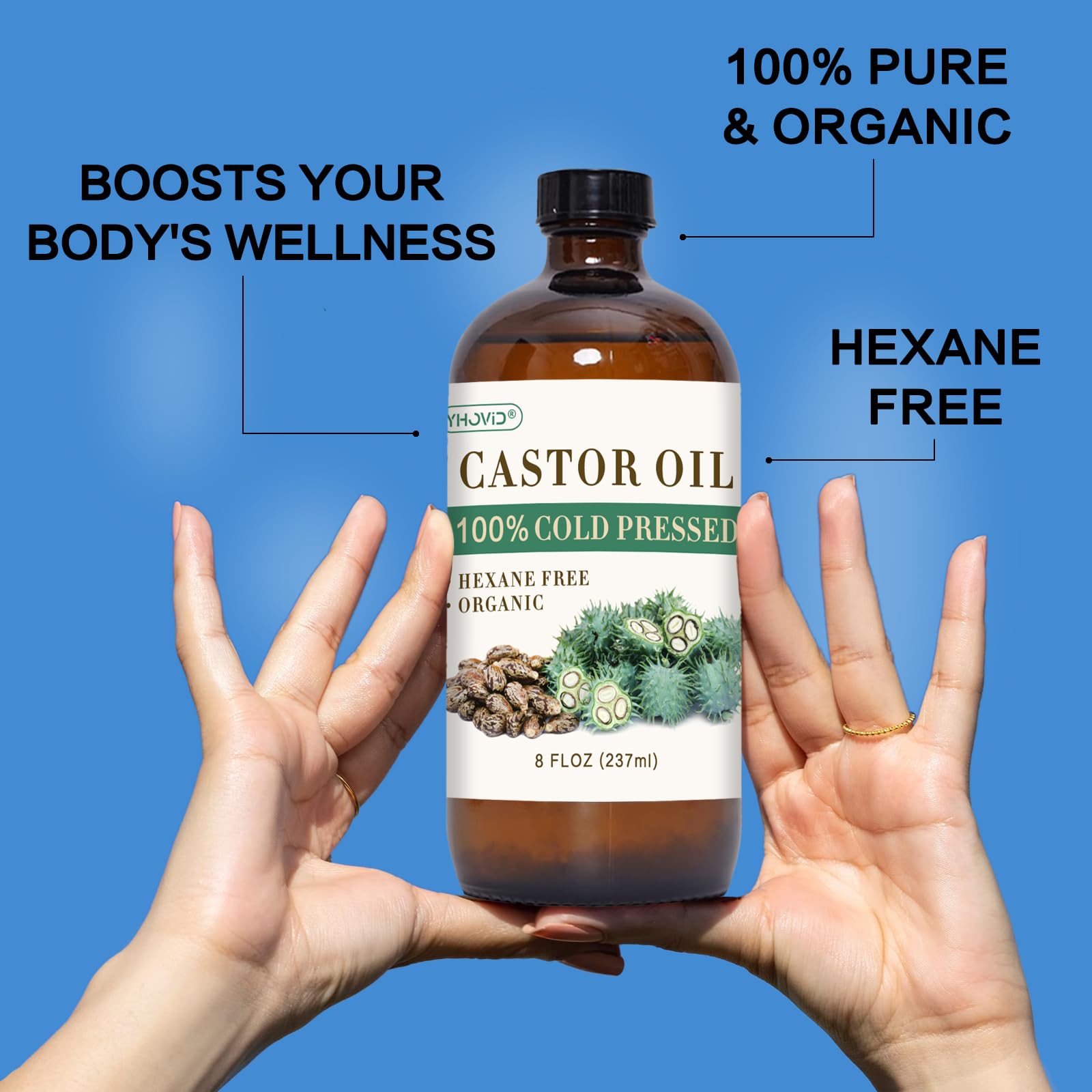 Liver and shoulder castor oil pack wrap