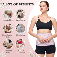 Outer polyurethane TPU layer of pelvic castor oil pack