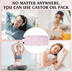 Detail of materials and construction of the pelvic castor oil pack