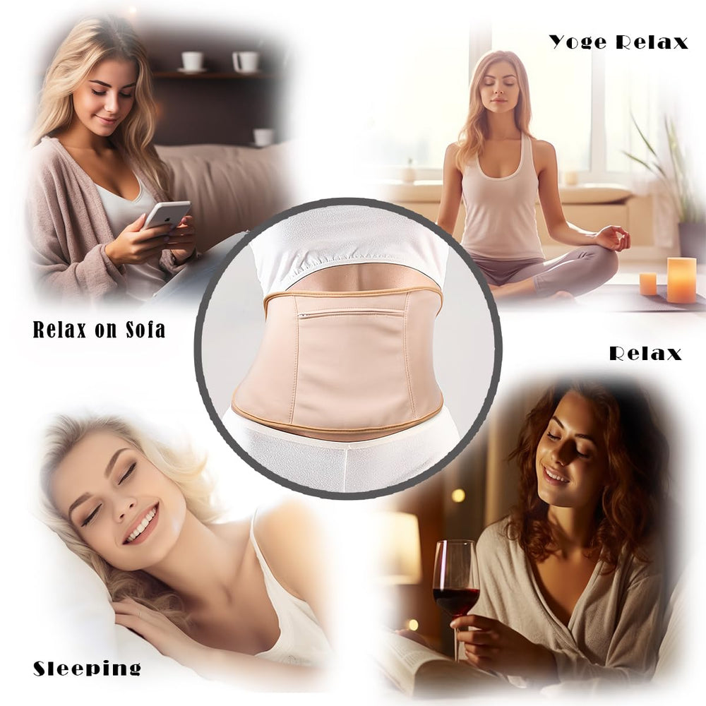 Storage bag included for Castor Oil Pack