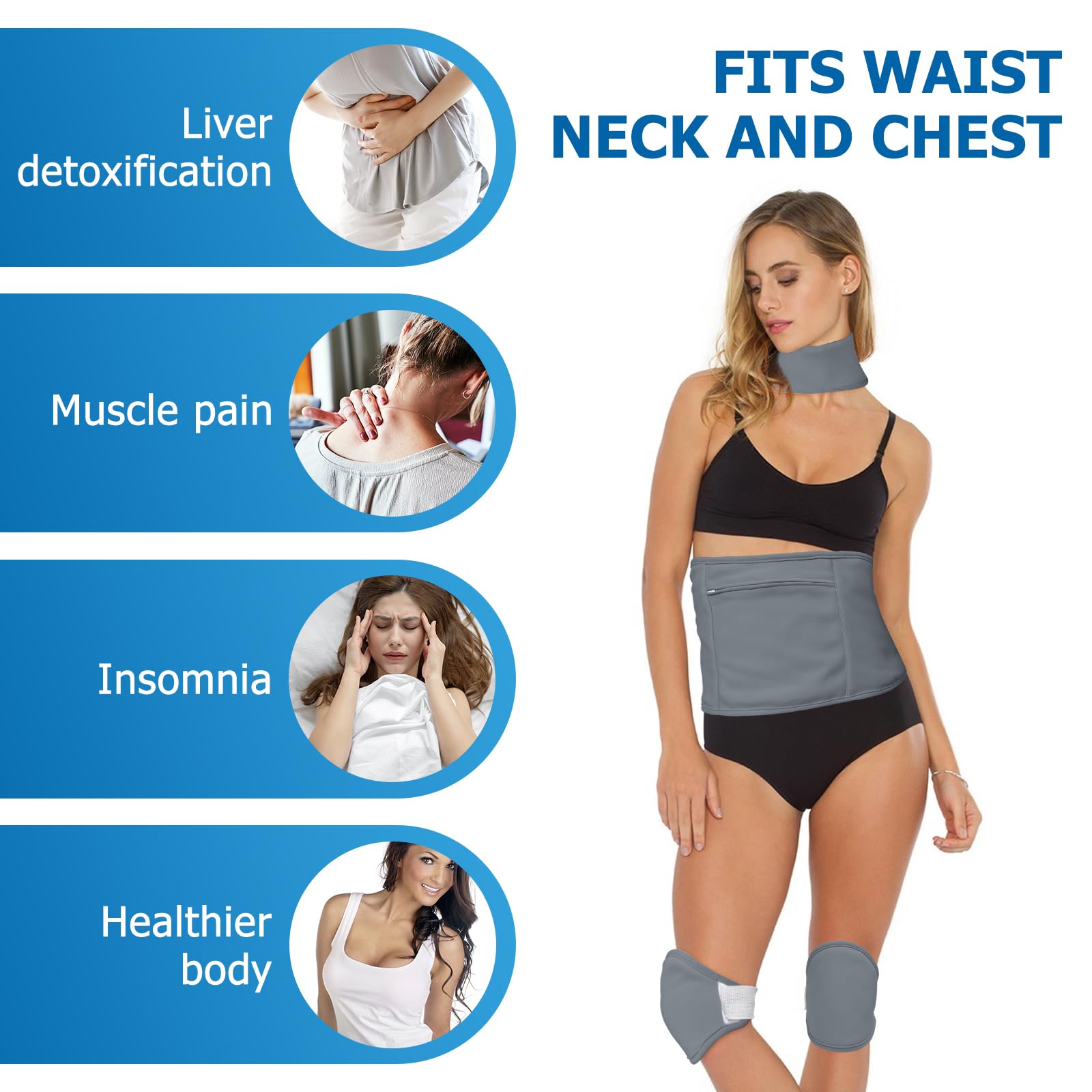 Castor Oil Pack waist wrap