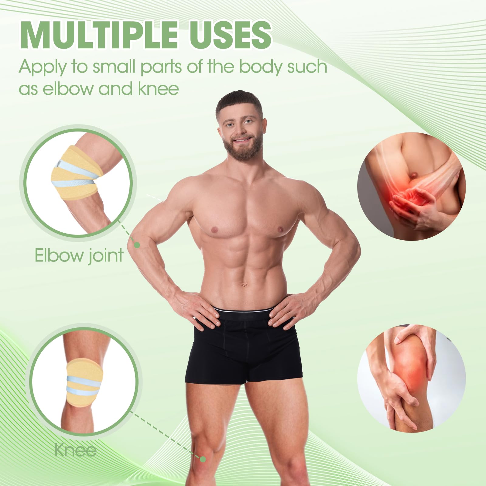 Castor oil pack for waist