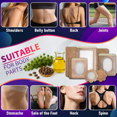 Portable castor oil pack for travel