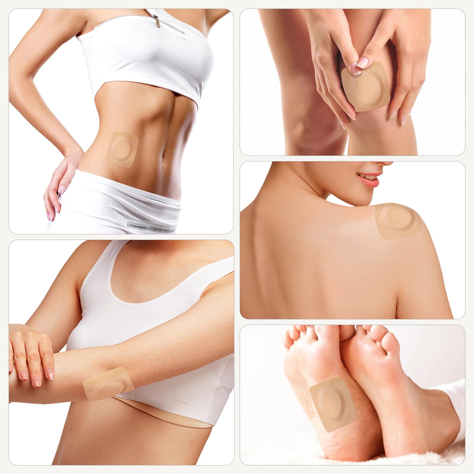 Disposable cotton castor oil pads for mess-free use
