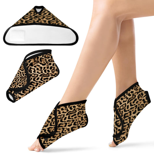 Castor Oil Pack Wrap for Ankle Feet 2-pack with organic cotton inner layer