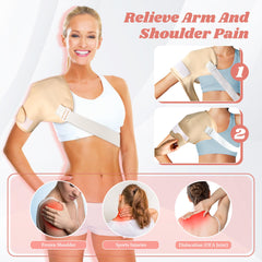 Breast castor oil pack wrap