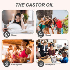 Washable and durable reusable Castor Oil Pack Wrap