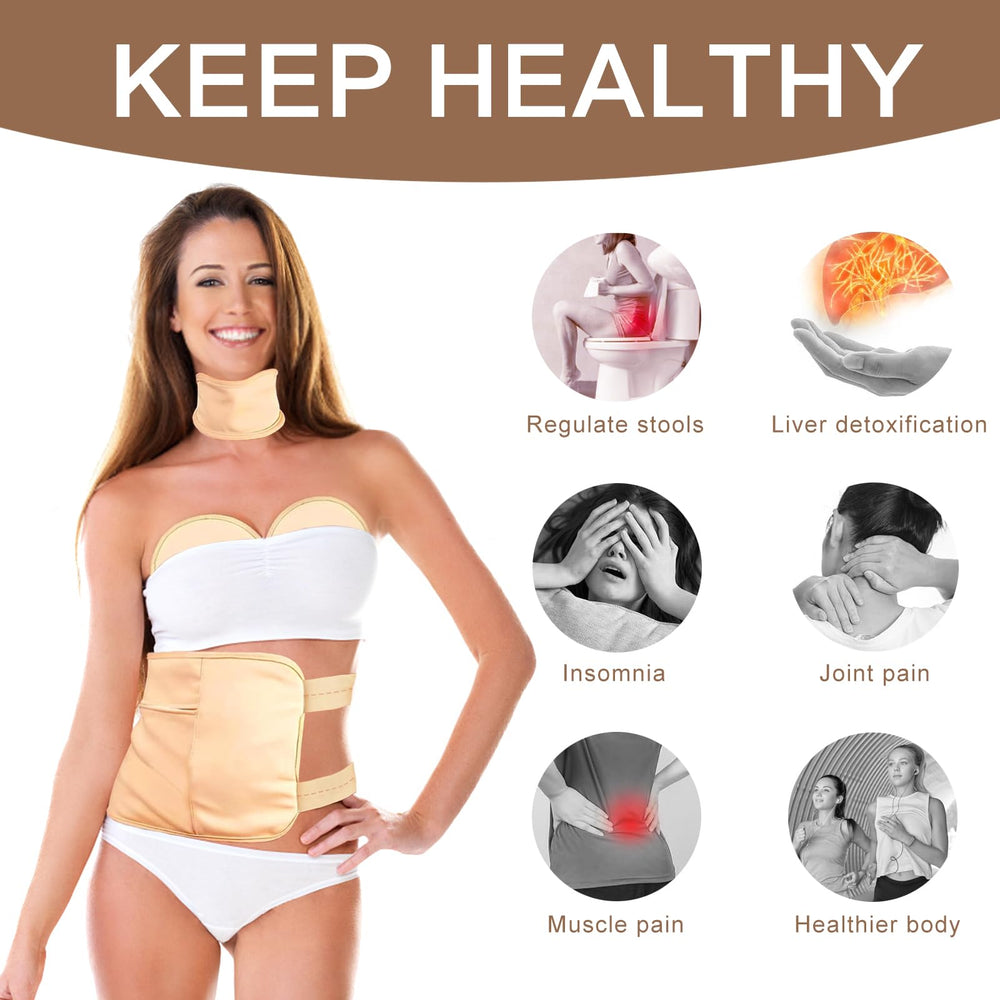 Castor oil pack wrap foot