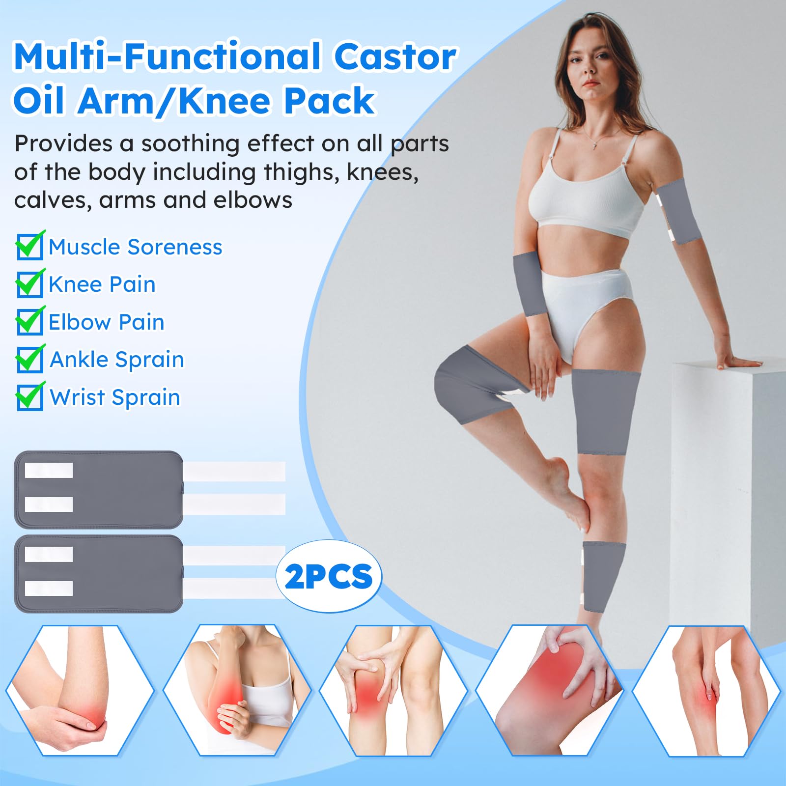 Foot pads for hands and feet