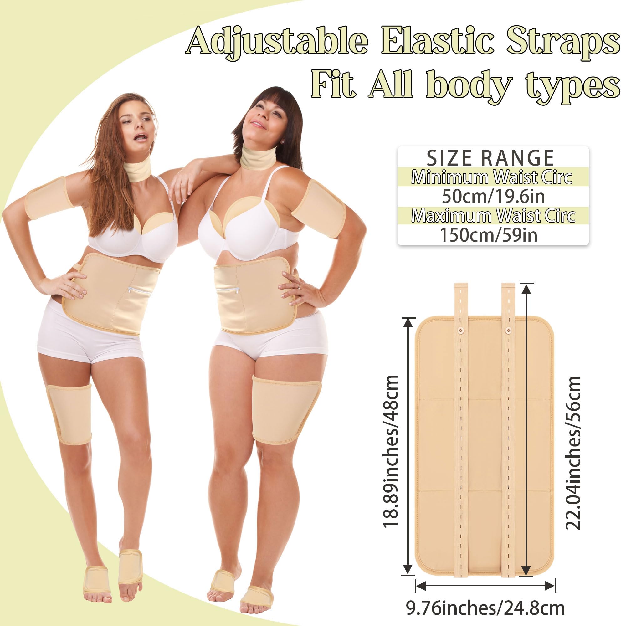 Castor Oil Pack Wrap foot pad 1 - organic cotton