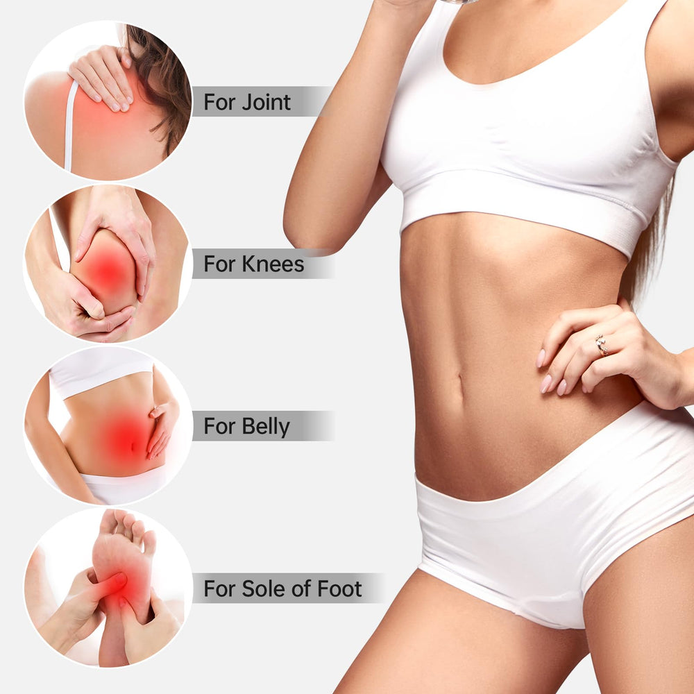 Medium castor oil patch for neck and knees