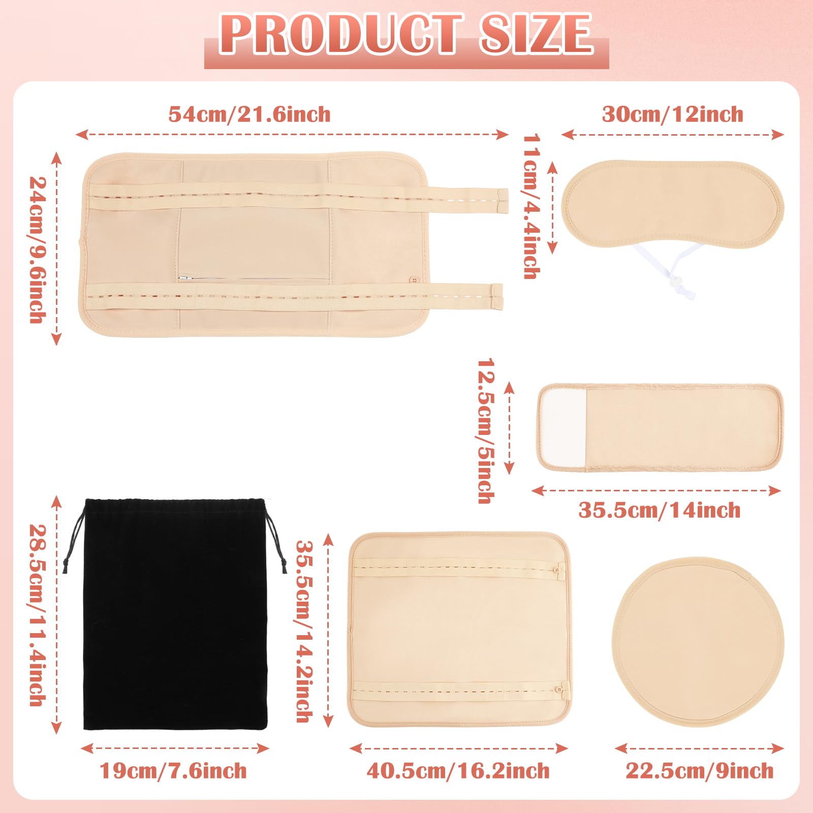 Organic cotton Castor Oil Pack Wrap