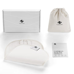 Packaging box includes storage pouch and instructions