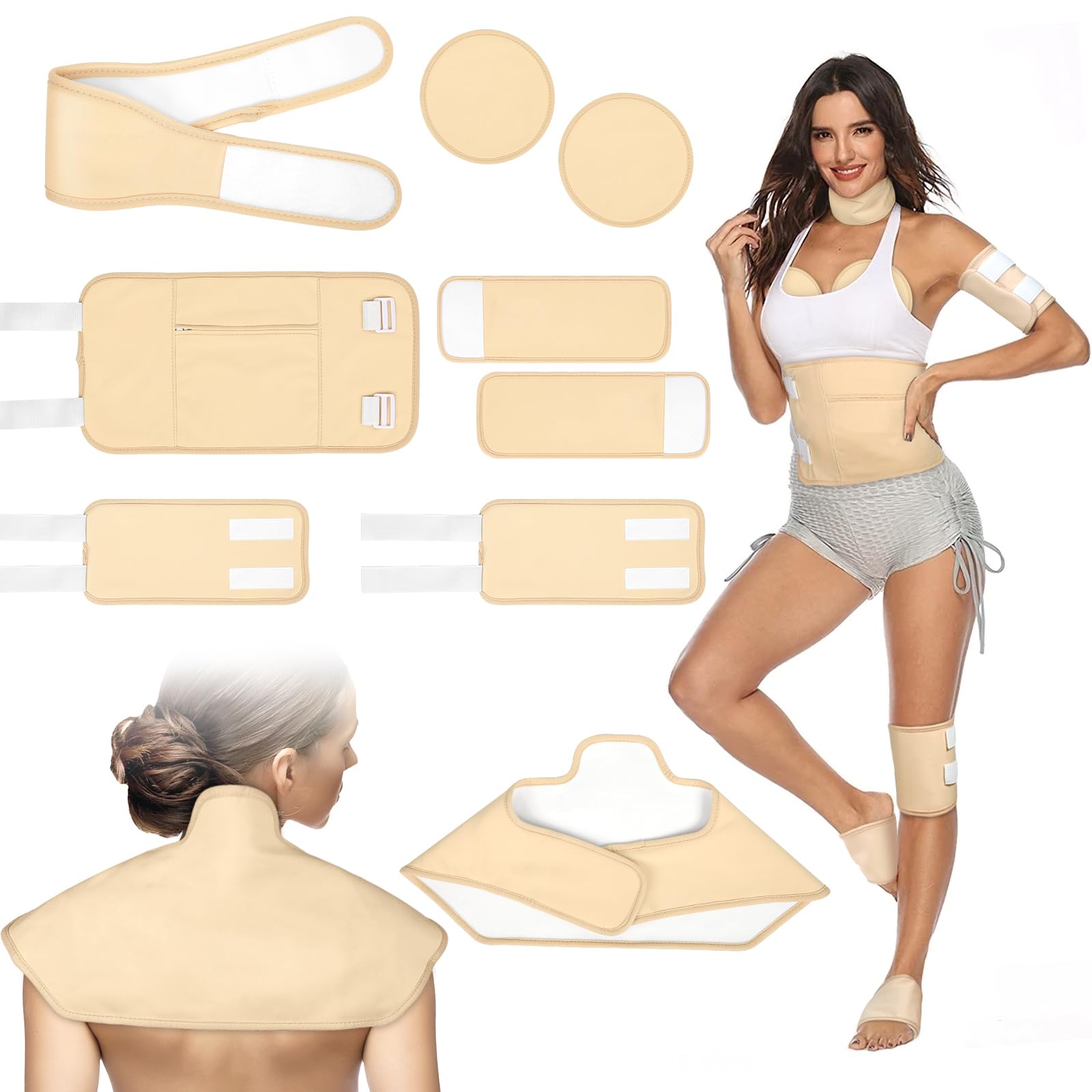 Stomach castor oil pack wrap