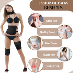 Castor Oil Pack Wrap waist piece