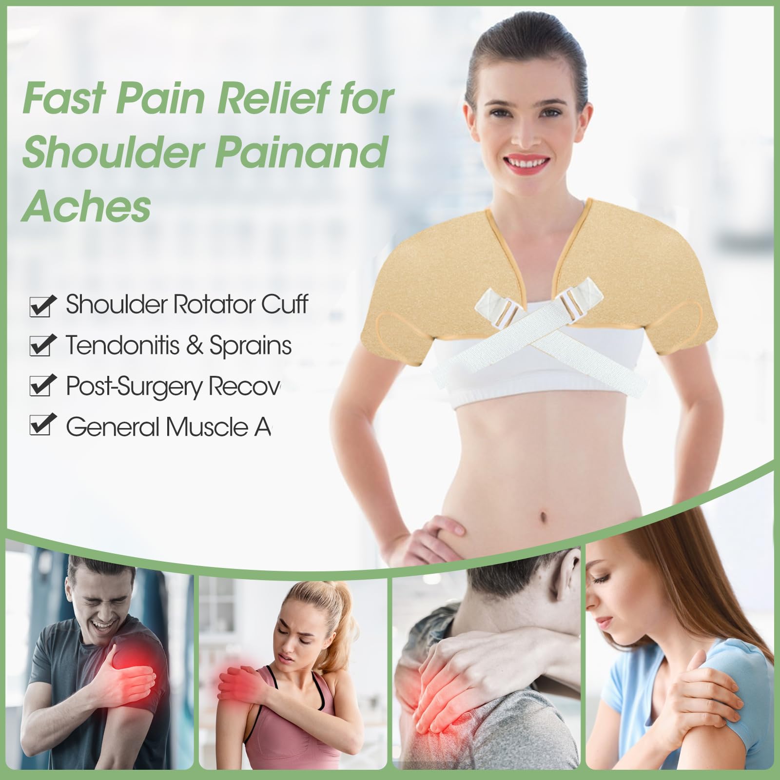Reusable castor oil packs for arms, knees and legs