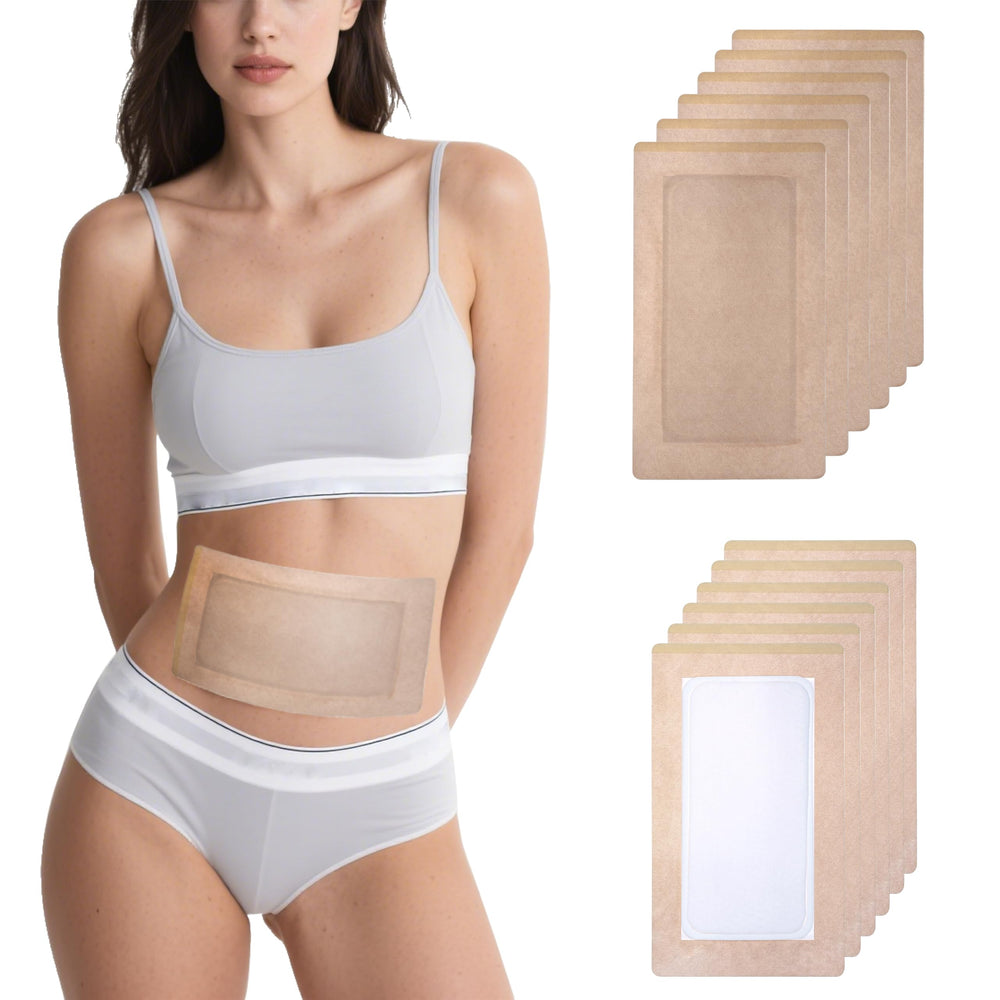 Main image showing Castor Oil Pack Wraps with 12 patches