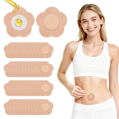50-piece patch pack for disposable castor oil patches