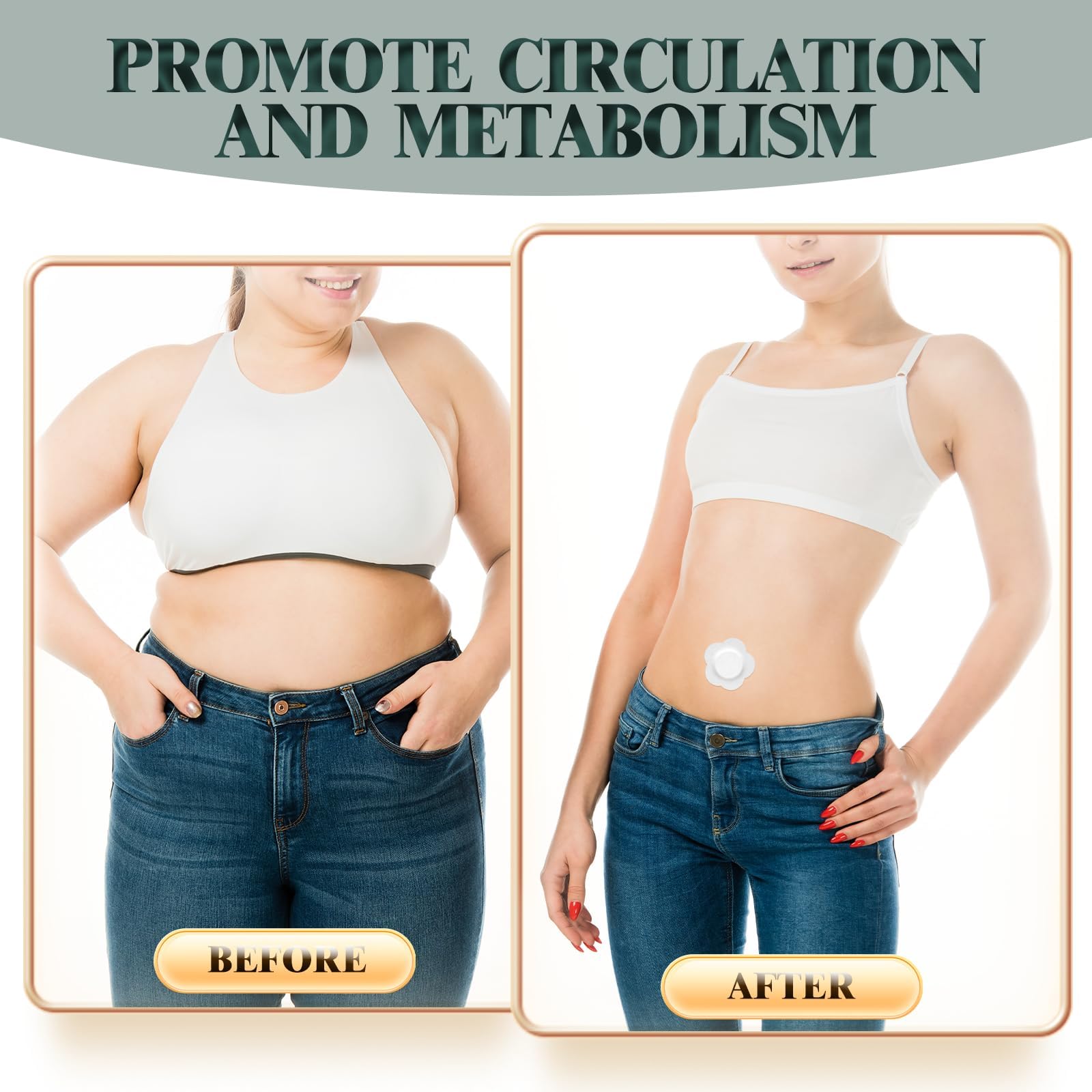 Ultra-thin discreet patch under clothing
