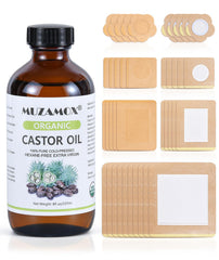 Disposable castor oil patches pack, 40 pieces