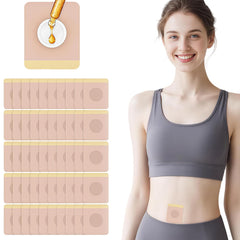 Castor Oil Patches Beige – 50 pcs pack front view