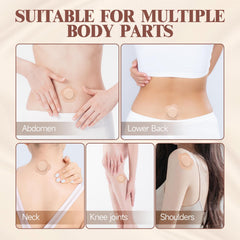 Box of 50 disposable castor oil belly button patches