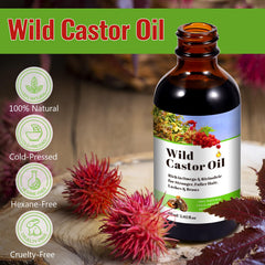 Portable travel-friendly castor oil patches kit