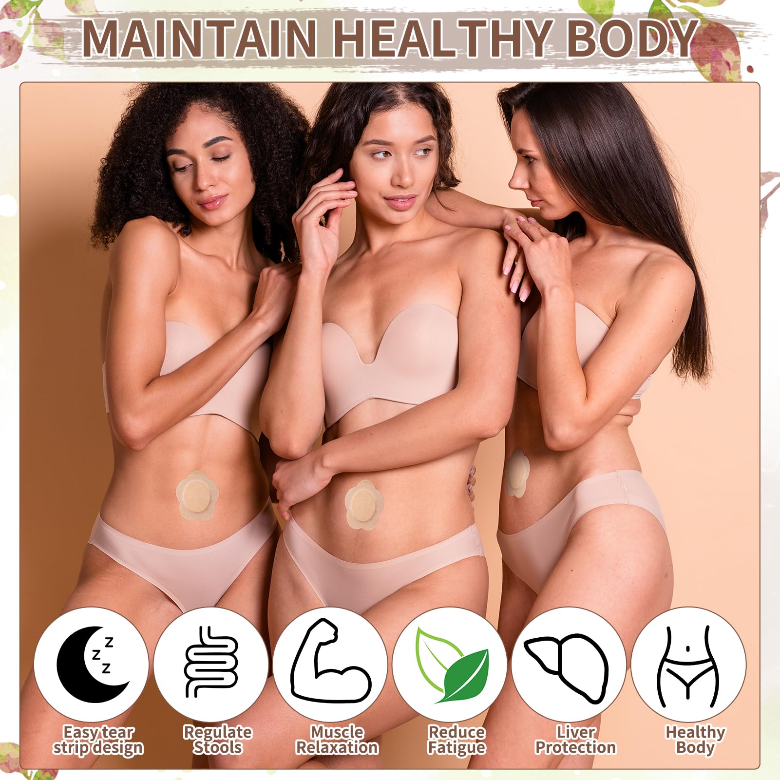 Compact disposable patch set for travel and outdoor use