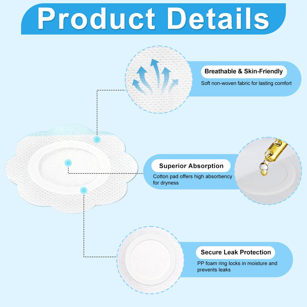 Oil-free patch with cotton core ready for oil application