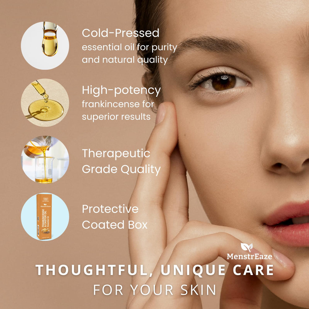 Application of the roll-on under the eye