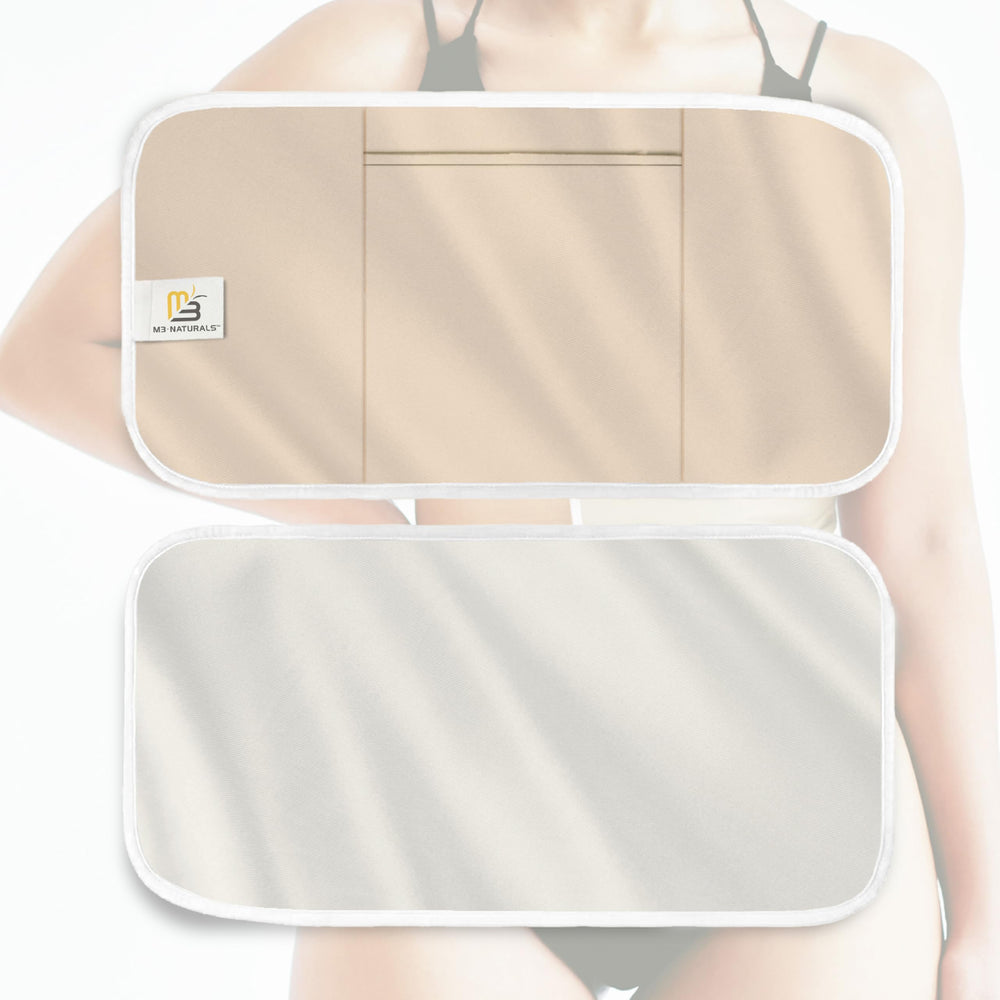 Wrap worn around abdomen for comfort and fit