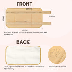 Adjustable elastic shoulder straps for secure fit