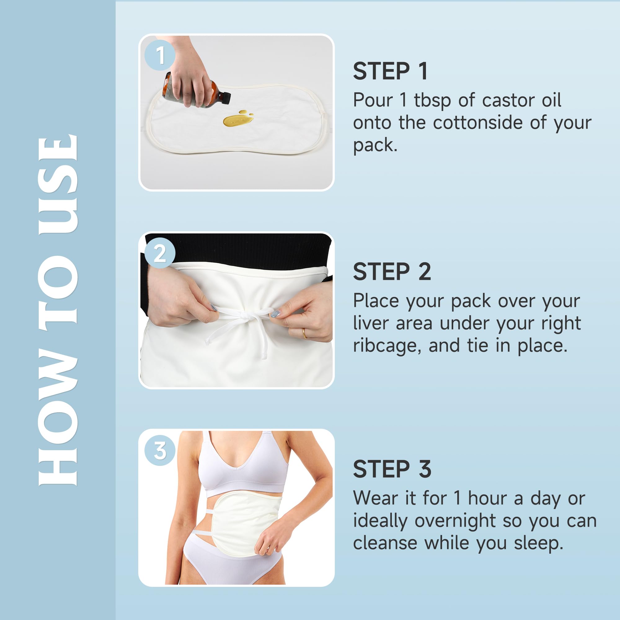 Four 60-inch adjustable cotton straps