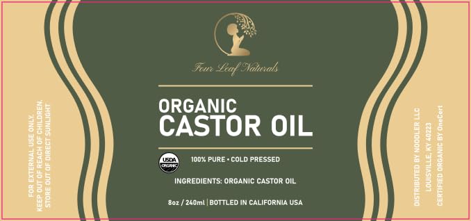 Castor oil pack wrap and wrap detail