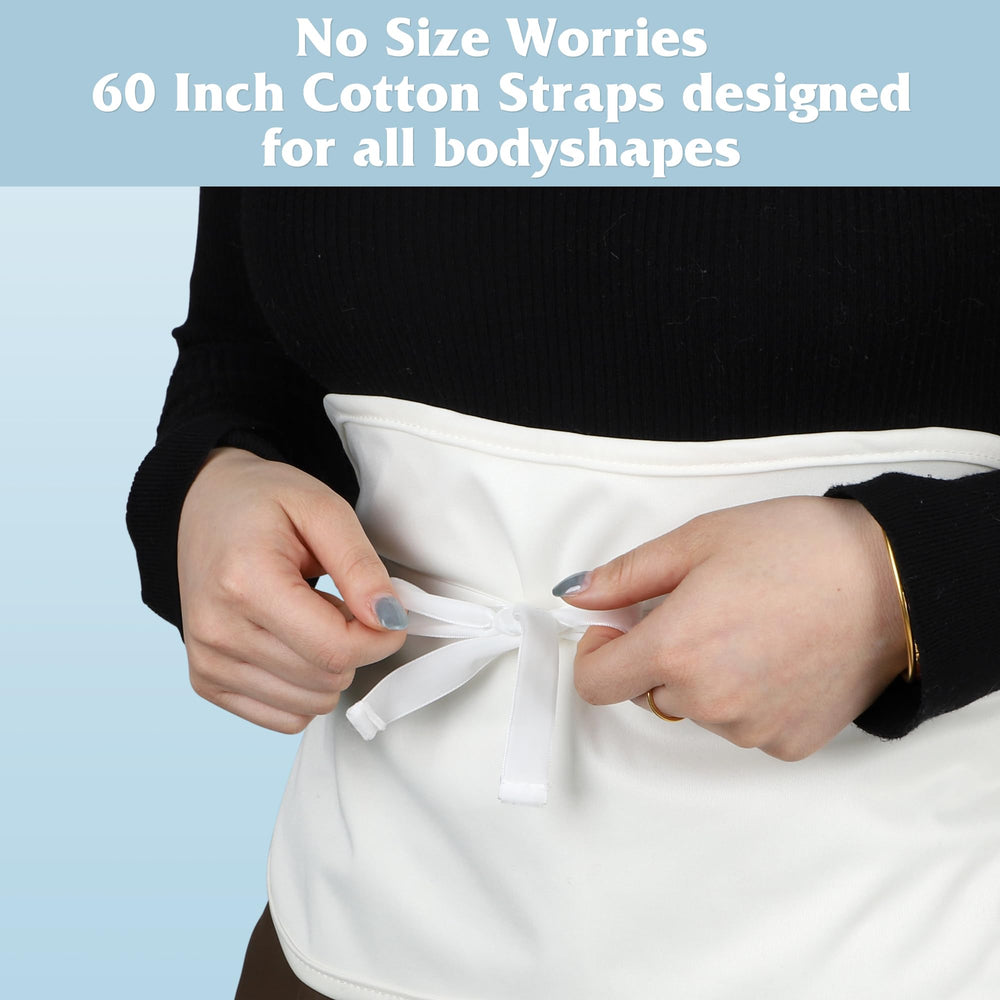 Lifestyle shot showcasing the wrap in use