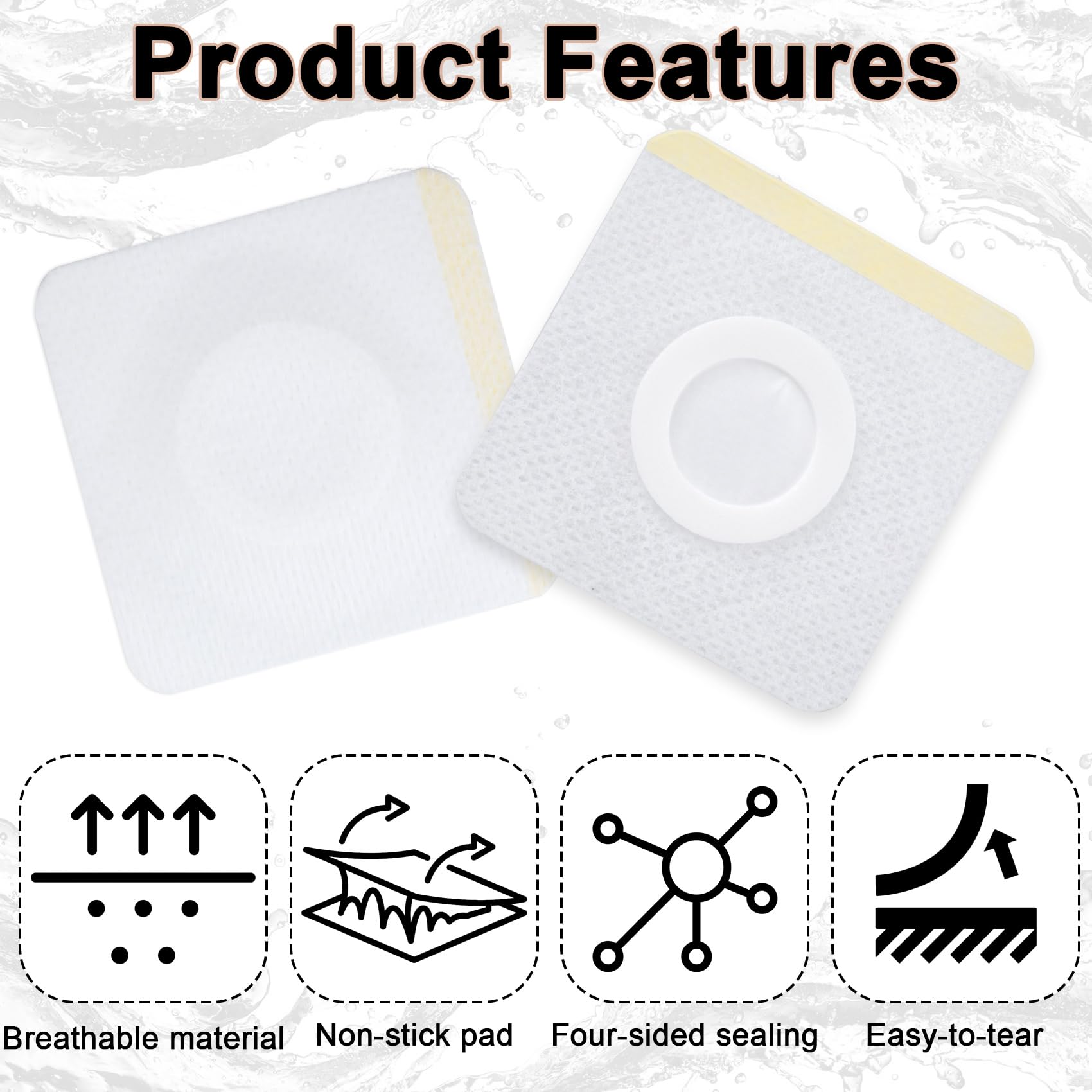 Organic cotton wrap material for castor oil packs