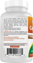 Close-up of Cat's Claw 500 mg capsule bottle