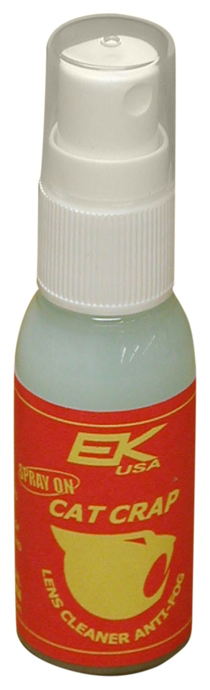 Cat Crap Anti-Fog Spray 1 oz bottle for glasses, sunglasses, goggles and other optics