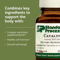 Close-up of Catalyn ingredients and nutrient sources