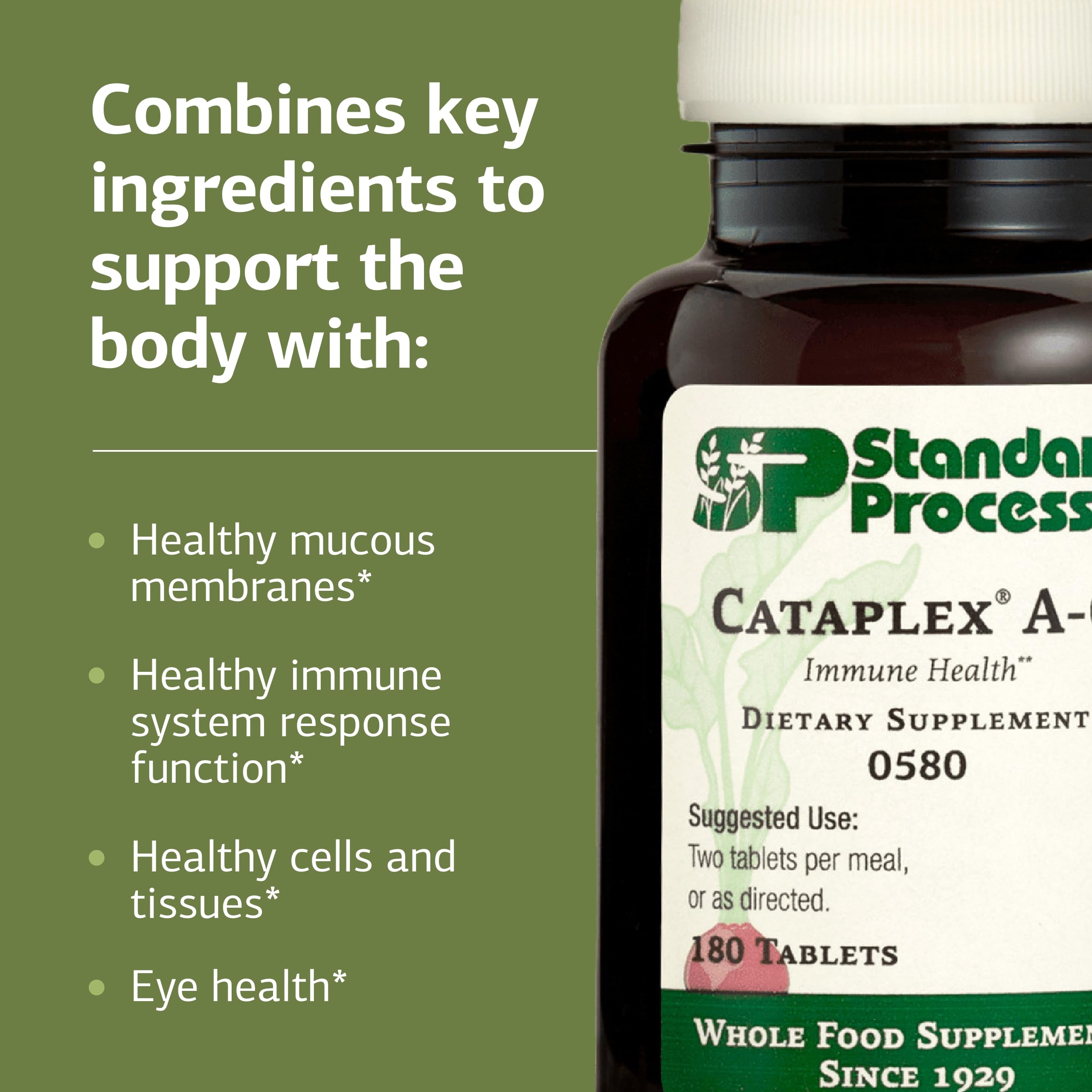 Illustration of antioxidant ingredients in Cataplex A-C